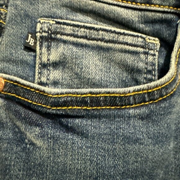 Judy Blue Women's Size 15 / 32 Mid Rise Blue Skinny Fit Denim Jeans 5 Pocket - Picture 3 of 9